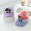 Children's Baseball Cap Girl Spring and Autumn Cute Biqi Soft Girl Sun Protection Baseball Hat Kid