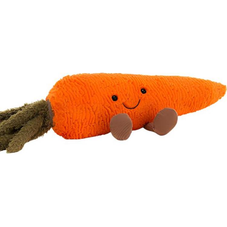 Jellycat Fun Food Series Vegetables Carrot Soothing Doll Plush Doll 32cm High