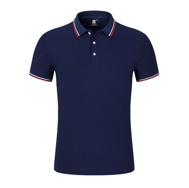 220g Men s Color Block Polo Shirt - Custom Logo, Short Sleeve, Embroidered Corporate Workwear L