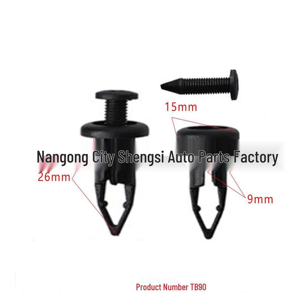 Honda Car Bumper Trim Fixing Clips for Fender and Inner Lining Decoration