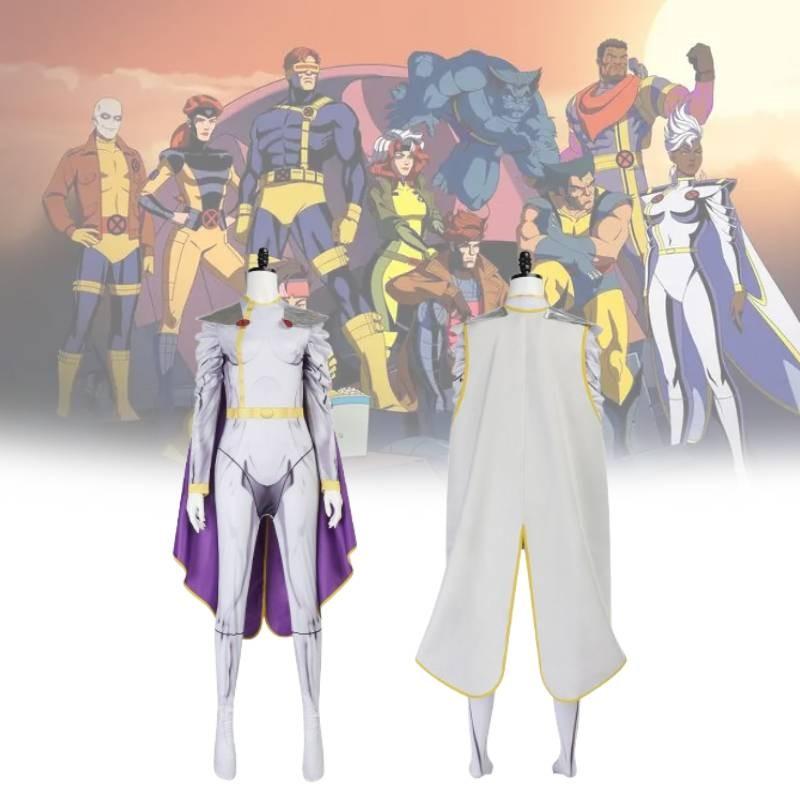 X Men 97 Ororo Munroe Cosplay Clothing Polyester Spandex Street Style Events