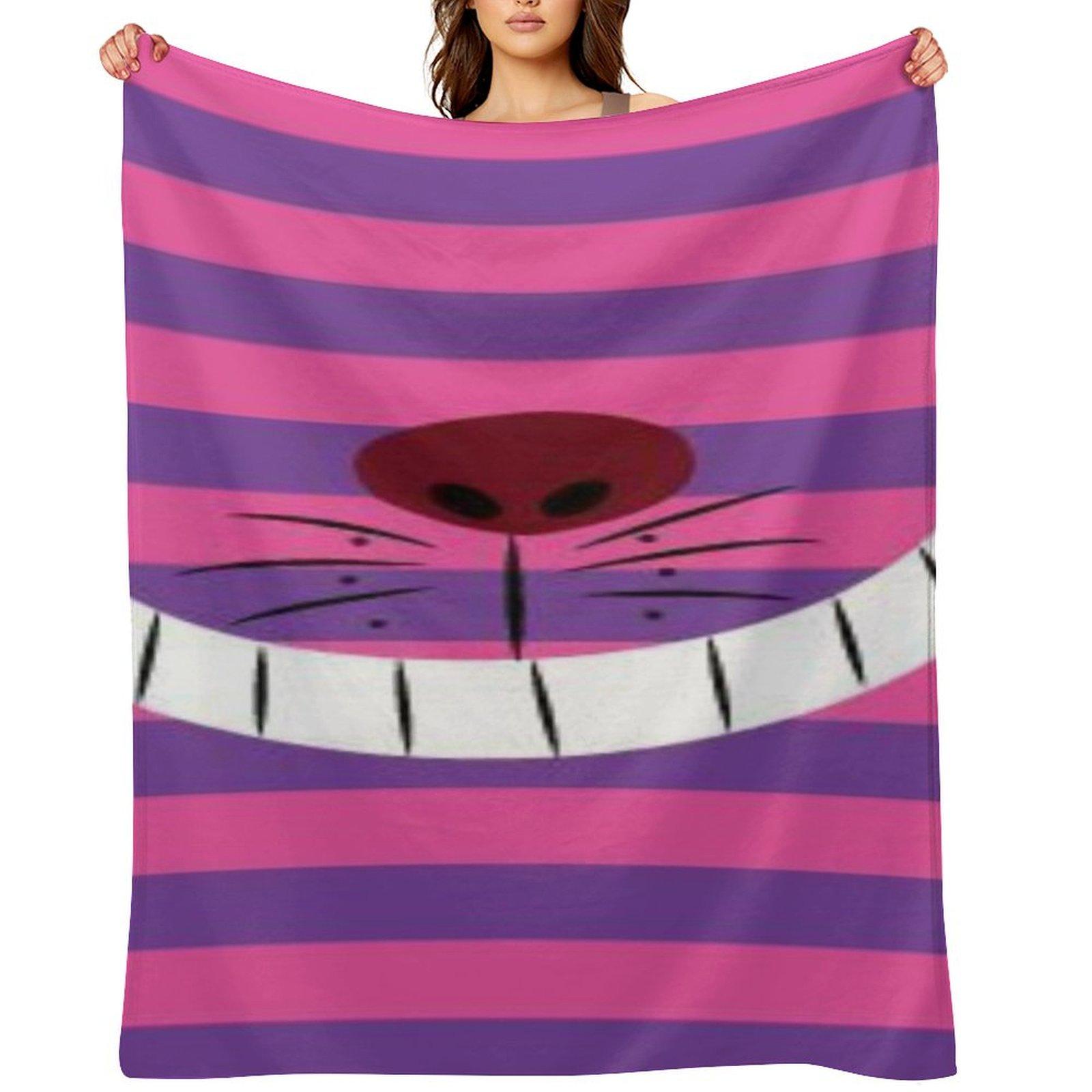Big Smile Throw Blanket Retros Loose Blankets For Sofas Designers Blankets 30x40in
