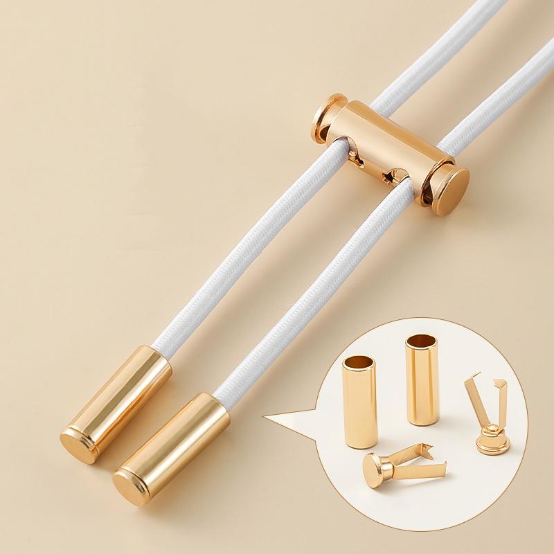 2M Strong Elastic Band Sweatpants Waist Drawstring Strap Threading Device ,Cord Lock Stopper DIY Sewing Band Accessories