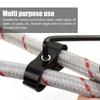 Universal Fuel Line Clamp AN6 AN8 AN10 Hose Separator Billet Aluminum Finisher for Braided Oil Gas Water Pipe Car Accessories