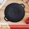Korean BBQ Griddle: Non-stick Iron Grill Pan for Indoor & Outdoor Cooking