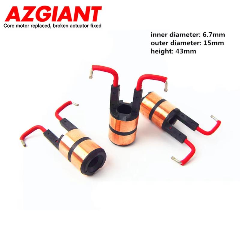 3PCS For Chery Automobile Generator Slip Ring Garland Copper Head Copper Ring Current Collector Ring Parts