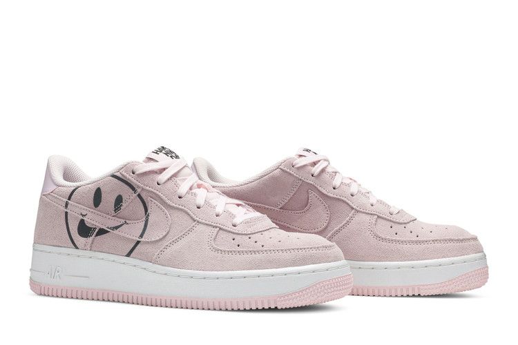 Kids' Sneakers Nike Air Force 1 Low Have a Nike Day Pink Foam (GS) Pink Foam/Pink Foam-Black