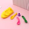 Yousheng 20Pcs Balloon Powered Boat Toy with 60 Balloons Educational Mini Ship Race Toy Children Science Experiment Exploration Classroom Learning Toy