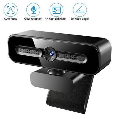 1080P 4K HD Webkamera Plug and Play USB Kamera Automatický zkrášlovací efekt a přisvětlení pro online výuku/živé streamování/videohovory
