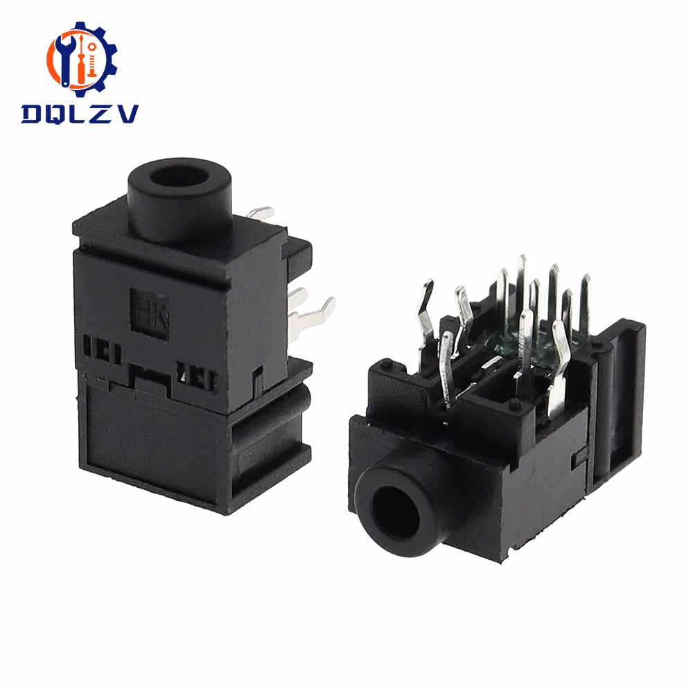 PJ317 3,5mm Buchse Audio-Steckverbinder 11 Pins Stereo-Kopfhörerbuchse Buchse PJ-317A