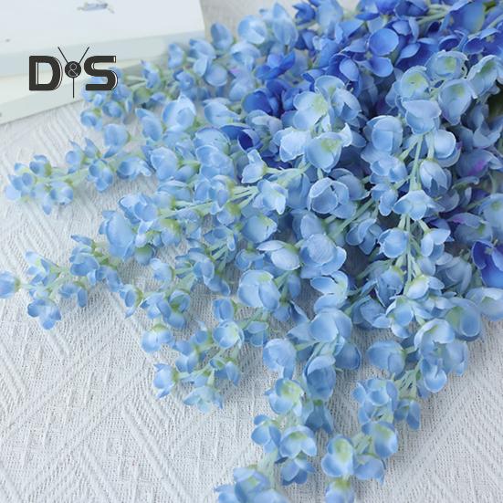 Künstliche Hängeblumen, realistische Kunstblumen, Ranken, wetterfeste Kunstblumen für Hängekörbe, Bögen, Dekoration für drinnen und draußen