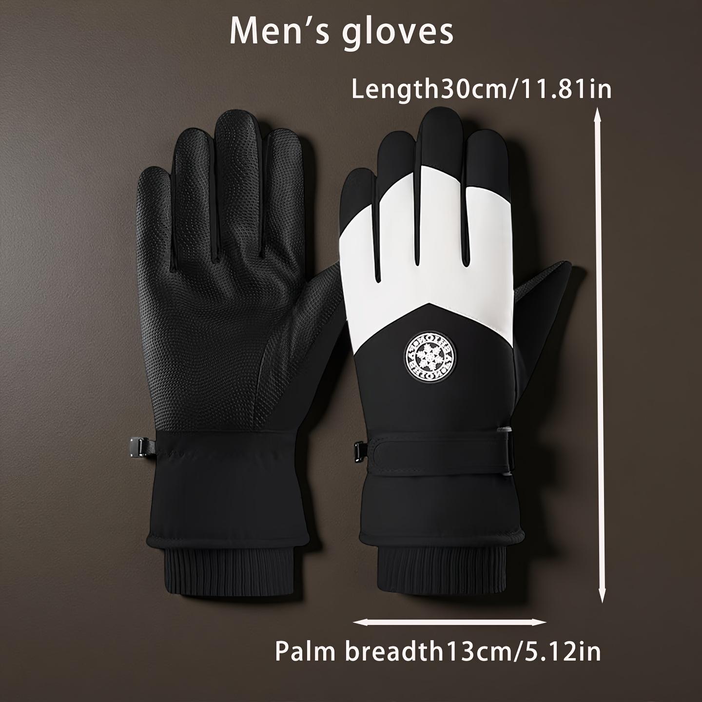 

Autumn and Winter Gloves for Women, Fashionable Design with Touchscreen Compatibility, Thickened Lined Windproof Cold-Proof Warm Gloves