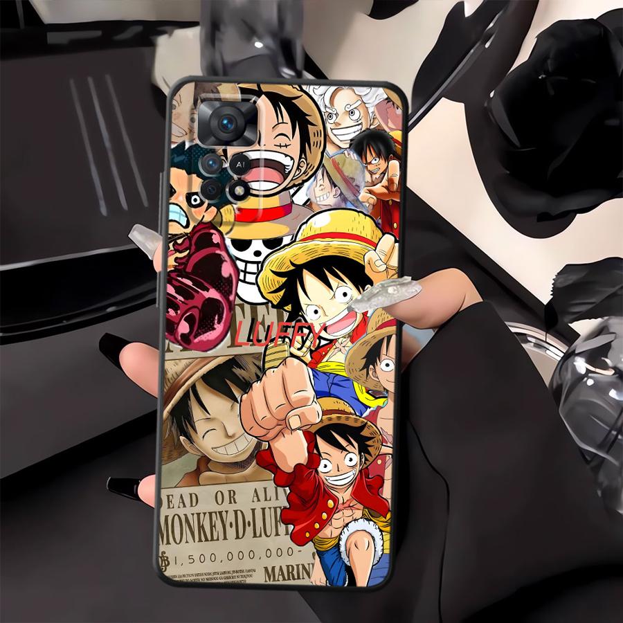 Cartoon One Pieces Funda Phone Cover Case for Xiaomi Redmi Note 11 13 Pro Plus 11s 12s 12 Pro 9 10S 9S 7 8 14 10