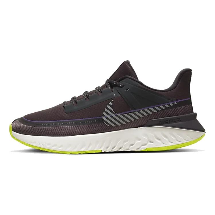Nike Legend React 2 Shield Black Volt Green Men s BQ3382-002 EU 44.5
