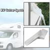 2pcs RV Gutter Spout Extended Rain Gutter Spouts RV Trailer Hardware Rainwater Gutters Diverter Roof Drain Accessories