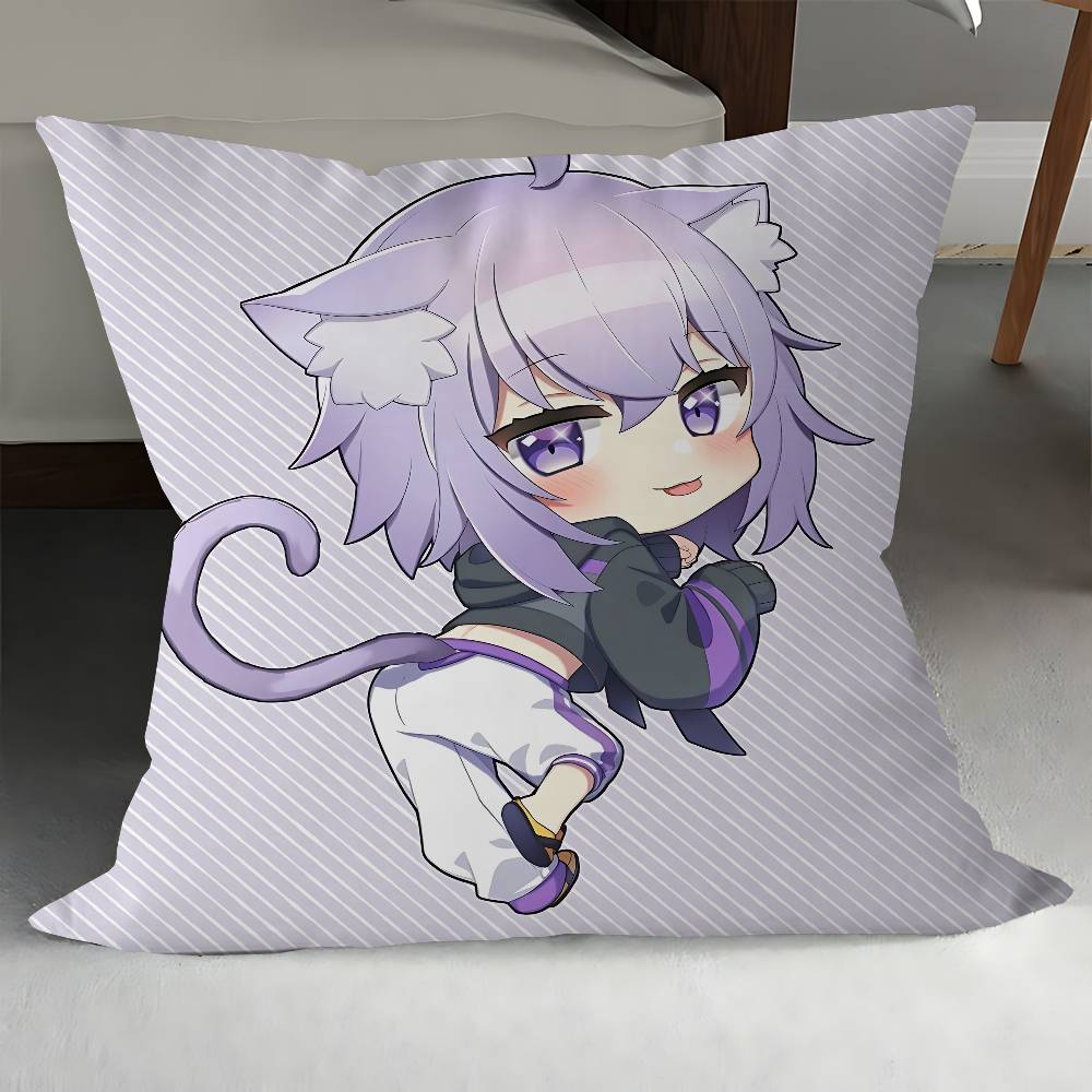 Nekomata Okayu Pillowcases Home Bedding Decorative Pillow Cover Wedding Super Soft Pillow Case