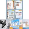Modern Aluminum Alloy Wallmounted Folding Clothes Drying Rack With Extendable Rod For Indoor And Balcony Use