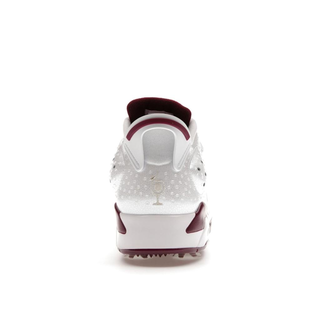 Air Jordan 6 Retro Low Golf NRG Bordeaux Unisex Sneakers White DV6796-116