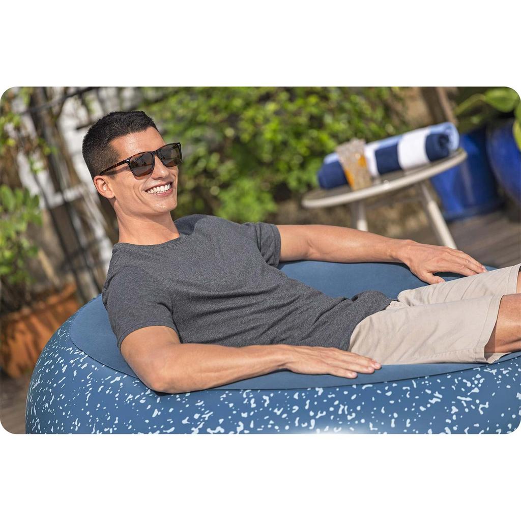 Inflatable Pouf Chair, Inflatable Bean Bag Seat Cushion, Bestway 75154