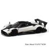 1:32 Pagani Zonda R Huayra Bc Sportwagen Spielzeugmodelle Legierung Druckguss Sound Licht Türen Öffnen Rückzieher Mini-Supersportwagen Für Jungen Geschenke