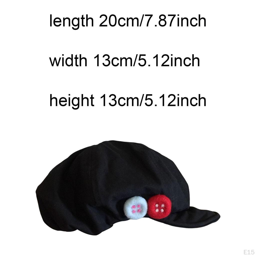 Retro Design Hat for Women Accessories Slouchy Breathable with 6.5cm Brim