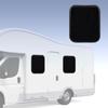 16 X 20in RV Window Rounded Corner Double Layer Acrylic Hydraulic Support Rod Privacy Protection for