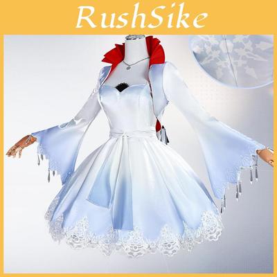 Rwby Ruby Rose Weiss Schnee Cosplay Kostüm Mit Polyesterstoff Für Anime Rollenspiel