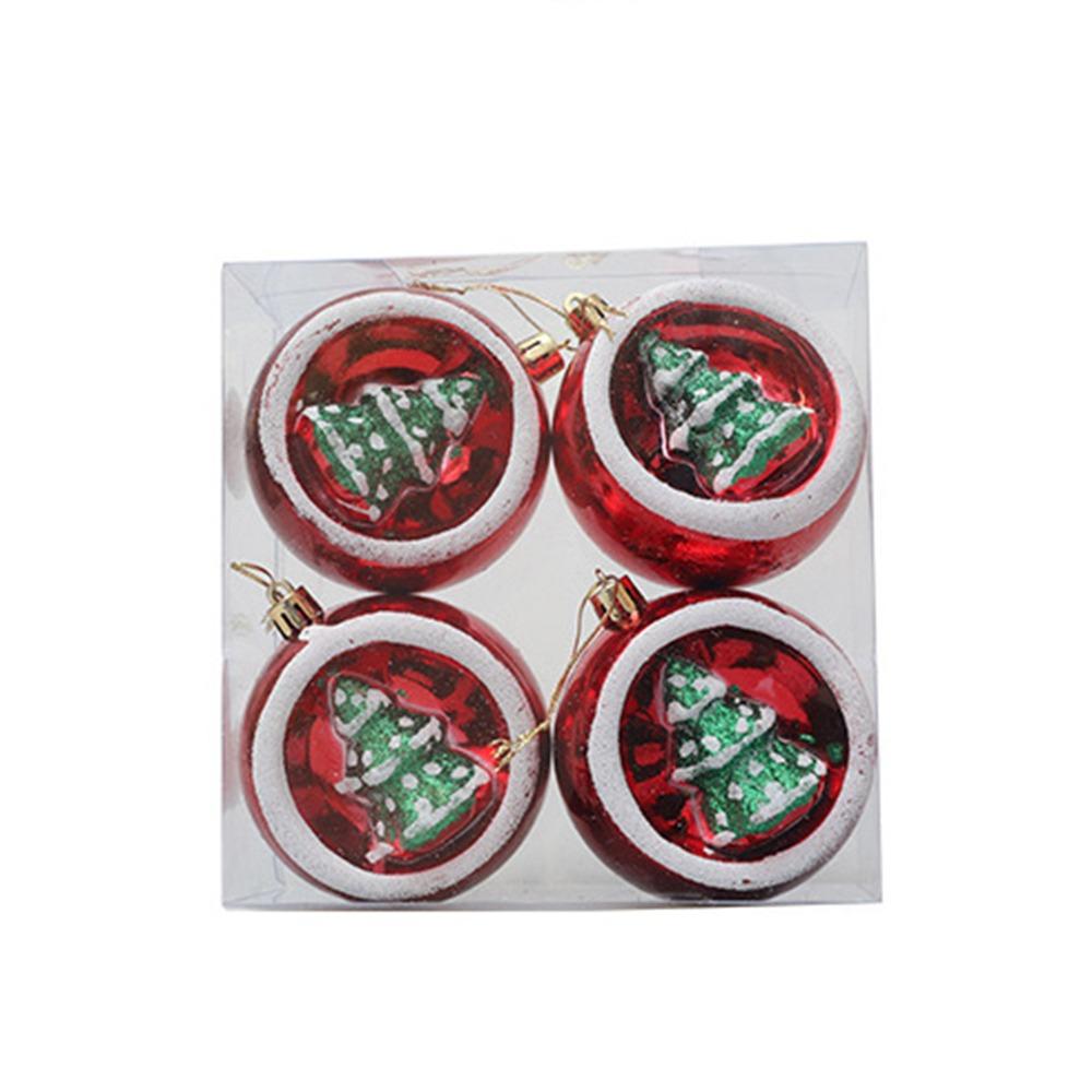 Vodotěsná vánoční koule Jemná vánoční ozdoba Přívěsek Pozadí