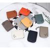 First Layer Cowhide Women's Cute Small Card Bag Fashionable Embroidered Cat Change Purse Holder Large Capacity Multiple Slots