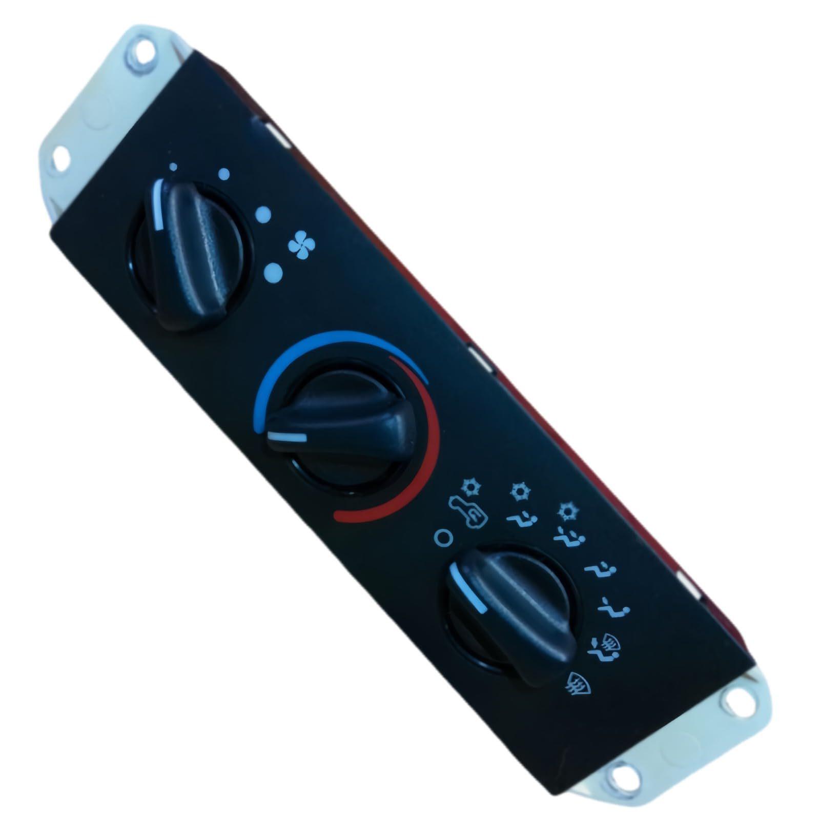 

HS-532 AC Climate Control Switch for Jeep TJ Wrangler 99-04 (P55037612AA) чёрный