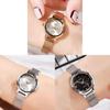 Womens Water Resistant Quartz Watch With Stainless Steel Band For Casual Daily Wear
