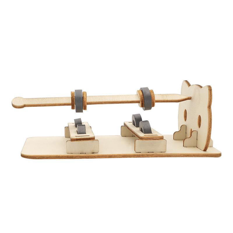 

Креативный деревянный набор для научного эксперимента с магнитной левитацией «Сделай сам» для детей, развивающая игрушка