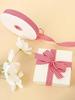 1 Rolle/2 Stück Rot-Weiß kariertes Band Valentinstags-Schleifenband Zum Geschenkverpacken Partydekoration Basteln Haaraccessoires