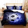 Ball Sports/Football/World Cup 3D Digital Printing Bedding Three-Piece Set
