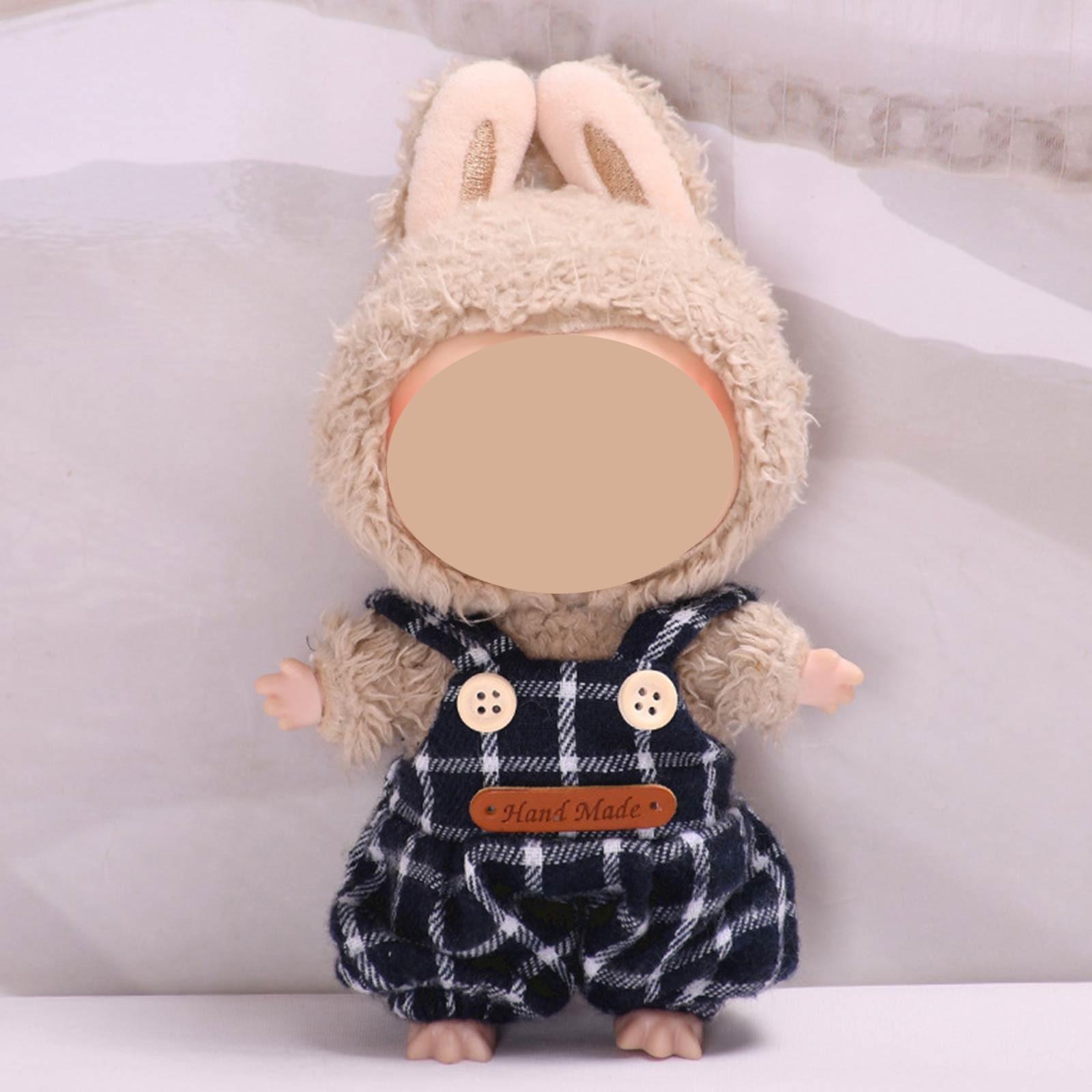 

Веселая одежда для кукол, аниме плюшевые игрушки и милые аксессуары, милая одежда для кукол One Size тёмно-синий