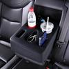 Armrest Organizer for Car Large Capacity with Cup Holder Car Armrest Box Storage Organizer for Charging Cable Phone Key Card