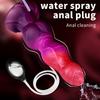 Special Shaped Spray Anal Plug Liquid Silicone Realistic Personal Trainer for Men Women Adult Use