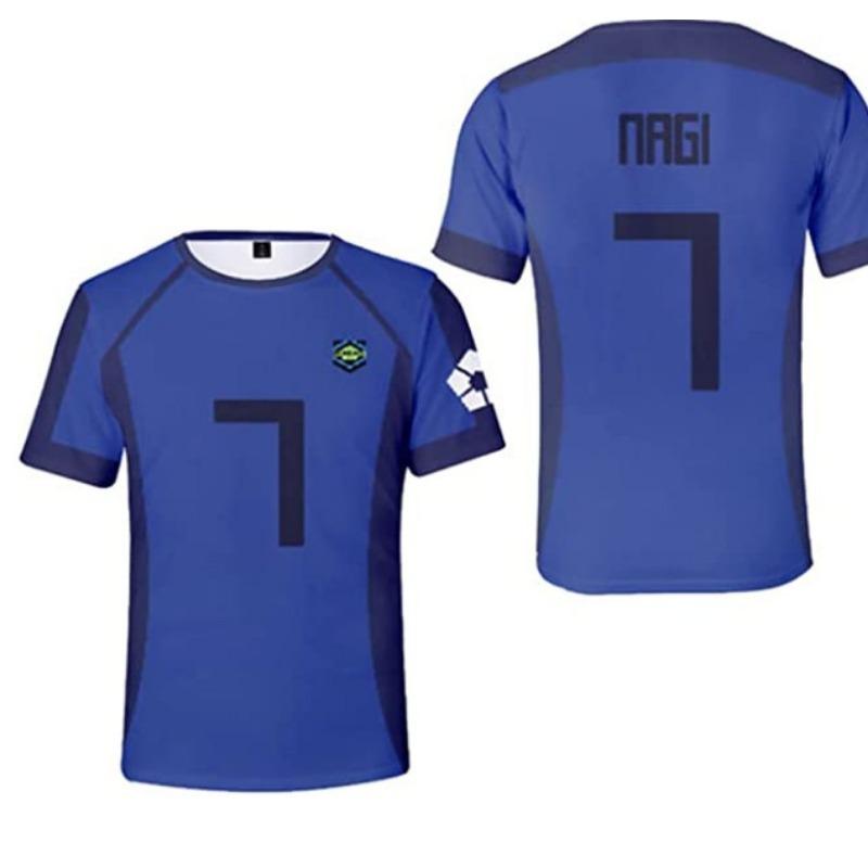 Summer Round Neck 3D Printed Jersey Fashionable Casual Short Sleeved Men's T-shirts