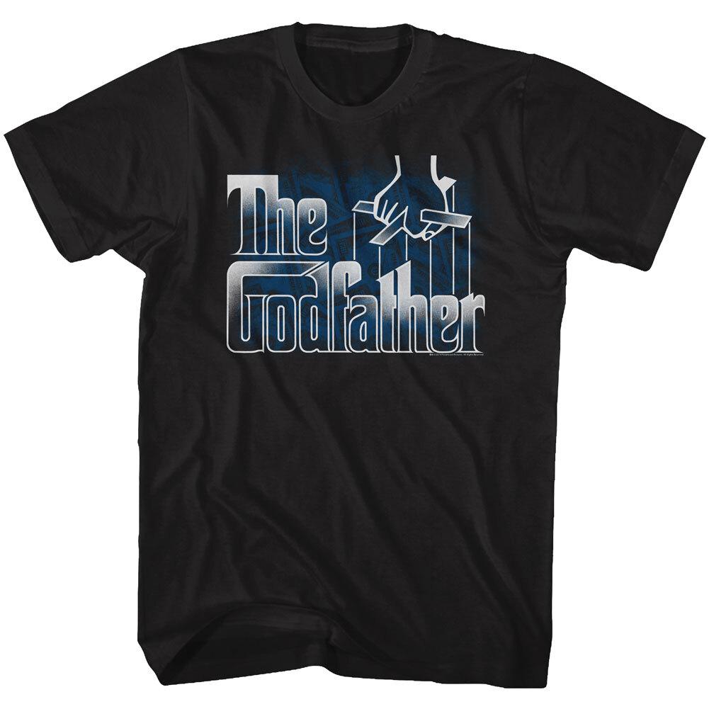 The Godfather Movie Logo Money Background Men T Shirt XXL