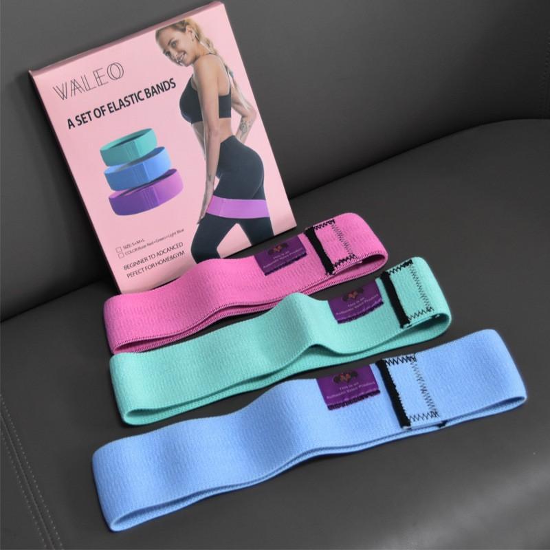 Yoga Elastic Belt Fitness Hip Training Rope Female Beautiful Stretching Tensioner