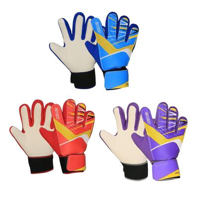 Adult Football Goalkeeper Gloves Sports Equipment Strong Grip Fashion Breathable Non Slip Finger Protection Goalie Gloves Mitts