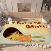 Yoshitomo Nara Dream Doll Anime Floor Mat Retro Multiple Choice Living Room Kitchen Rug Non-Slip Modern Home Decor