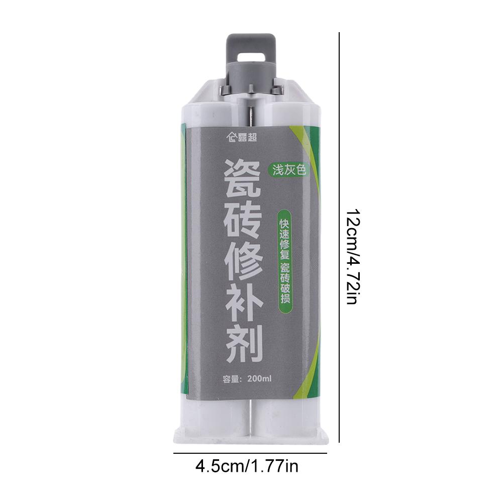 200ml Tile Repair Agent Tile Stone Crack Repair Kit Ultra-Power Ceramic Tile Repair Paste Tile Glue Effective Ceramic Repair