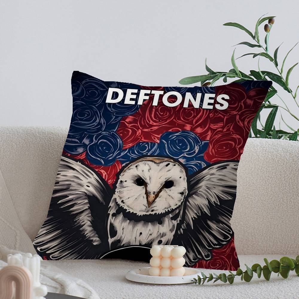 DDeftones Office Cushion Pillowcase Car Cushion CoverXCM Lumbar Pillowcase Sofa Pillowcover