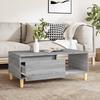  Coffee Table, Grey Sonoma Oak 90x50x36.5 Cm, Wood-based