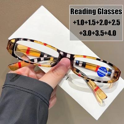Lunettes de vue classiques pour femmes et hommes, anti-lumière bleue, anti-hypermétropie, lunettes de lecture finies, dioptrie +1,0