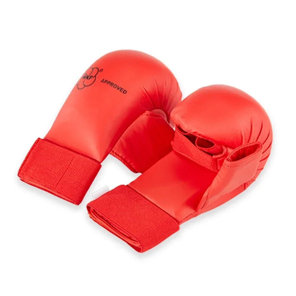 Professional Karate Gloves Thickened Thumb Protection Hand Guard MMA Boxing Gloves for Adults Kids