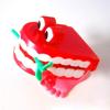 2pcs Spring Wind Up Jump Tooth Dental Gift Dental Toys Wholesale Spring Plastic Toys Jump Teeth Chai