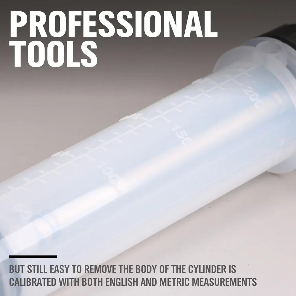 Multi-Use Manual Fluid Extractor for Oil Brake Fuel Transfer Portable Automotive Vacuum Pump Tool