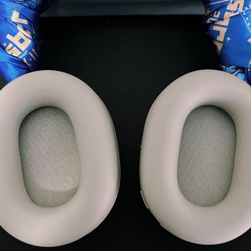 Comfort Protein Leather Earpads Covers Ear Cushions For WH-1000XM5 WH1000XM5 Headphones Enhances Listening